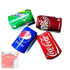 4 Pack Beer Can Covers Silicone Sleeve Hide a Beer to Look Like Soft Drink Soda, Suitable 12FL OZ 355ml Aluminum Can, Perfect for Home Party, Outdoors Events, Beach, Park, Travel, Picnic for sale  Delivered anywhere in Canada
