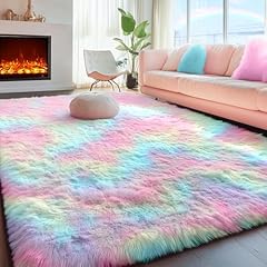 Pagisofe fluffy colorful for sale  Delivered anywhere in USA 