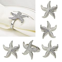 Starfish napkin rings for sale  Delivered anywhere in USA 