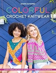 Colorful crochet knitwear for sale  Delivered anywhere in UK