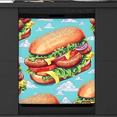Cartoon hamburger geschirrspü gebraucht kaufen  Wird an jeden Ort in Deutschland