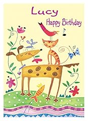 Lucy birthday card for sale  Delivered anywhere in UK