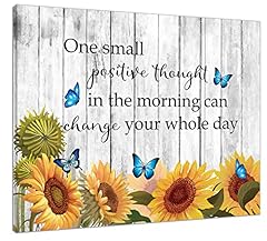 Sunflower motivational wall for sale  Delivered anywhere in UK