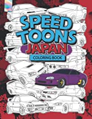 Speed Toons Japan - Coloring Book: The Best JDM, Sports, for sale  Delivered anywhere in Canada