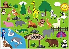 Watinc felt zoo for sale  Delivered anywhere in UK