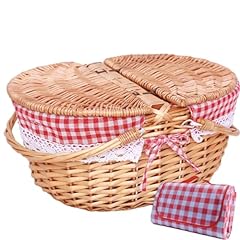 Govnpj wicker picnic for sale  Delivered anywhere in USA 
