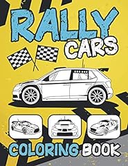 Rally cars coloring for sale  Delivered anywhere in UK