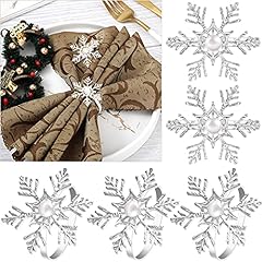 Christmas snowflake napkin for sale  Delivered anywhere in USA 
