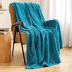 Miulee teal throw for sale  Delivered anywhere in USA 
