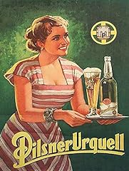 Pilsner urquell metal for sale  Delivered anywhere in USA 