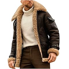 Fleece coats men for sale  Delivered anywhere in UK
