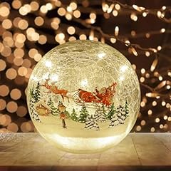 Glass christmas lamp for sale  Delivered anywhere in USA 