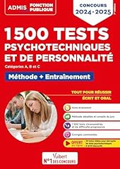 1500 tests psychotechniques d'occasion  Livré partout en France