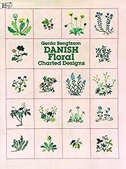 Danish floral charted usato  Spedito ovunque in Italia 
