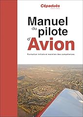 Manuel pilote avion d'occasion  Livré partout en France