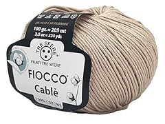 Gomitolo cotone fiocco usato  Spedito ovunque in Italia 