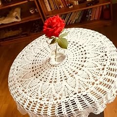 Hand crocheted round for sale  Delivered anywhere in UK