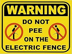 Zmkdll warning pee for sale  Delivered anywhere in USA 