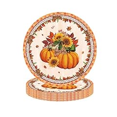 16pcs thanksgiving plates for sale  Delivered anywhere in UK