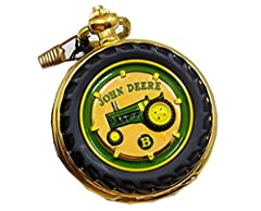 John Deere Pocket Watch Tractor Model B Franklin Mint for sale  Delivered anywhere in USA 