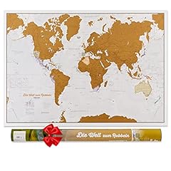 Weltkarte zum rubbeln gebraucht kaufen  Wird an jeden Ort in Deutschland