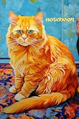 Notebook orange cat for sale  Delivered anywhere in USA 