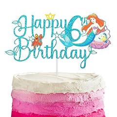 Mermaid cake topper for sale  Delivered anywhere in UK