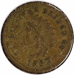 1867 bridge token for sale  Delivered anywhere in USA 