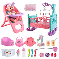 Used, deAO ‘My First Baby Doll’ Play Set Includes Miniature for sale  Delivered anywhere in UK