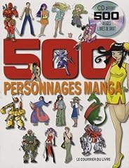 500 personnages manga d'occasion  Livré partout en France
