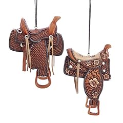 Western saddle ornaments for sale  Delivered anywhere in USA 
