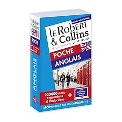 Dictionnaire robert collins d'occasion  Livré partout en France