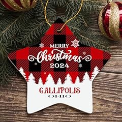 Merry christmas gallipolis for sale  Delivered anywhere in USA 