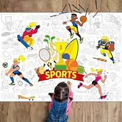 Sports coloring poster for sale  Delivered anywhere in USA 