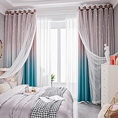 Enjoybridal ombre curtains for sale  Delivered anywhere in UK