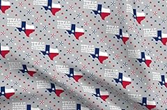 Spoonflower fabric texas for sale  Delivered anywhere in USA 