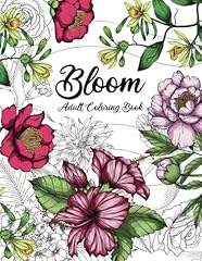 Bloom adult coloring for sale  Delivered anywhere in USA 