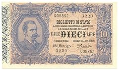 Cartamoneta.com lire biglietto usato  Spedito ovunque in Italia 