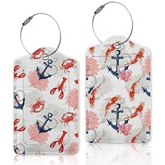 Pcs luggage tags for sale  Delivered anywhere in UK