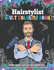 Hairstylist adult coloring for sale  Delivered anywhere in UK