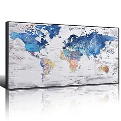 Pogusmavi map wall for sale  Delivered anywhere in USA 