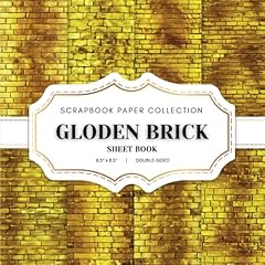 Gold brick scrapbook for sale  Delivered anywhere in UK