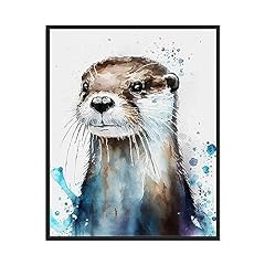 Otter art print for sale  Delivered anywhere in USA 