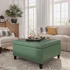 Fivewillowise square leather for sale  Delivered anywhere in USA 