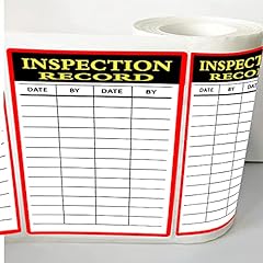 Inspection record inventory for sale  Delivered anywhere in USA 