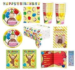 Curious george birthday for sale  Delivered anywhere in USA 