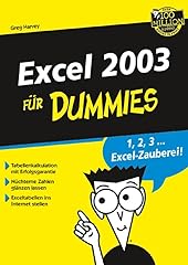 Excel 2003 dummies gebraucht kaufen  Wird an jeden Ort in Deutschland