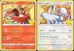 Lugia pokemon celebration for sale  Delivered anywhere in USA 