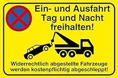 Einfahrt freihalten schild gebraucht kaufen  Wird an jeden Ort in Deutschland