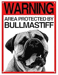 Lovelytiles bullmastiff targa usato  Spedito ovunque in Italia 